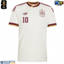 Moški Nogometni dresi Španija Dani Olmo #10 Gostujoči SP 2026 Kratek Rokav